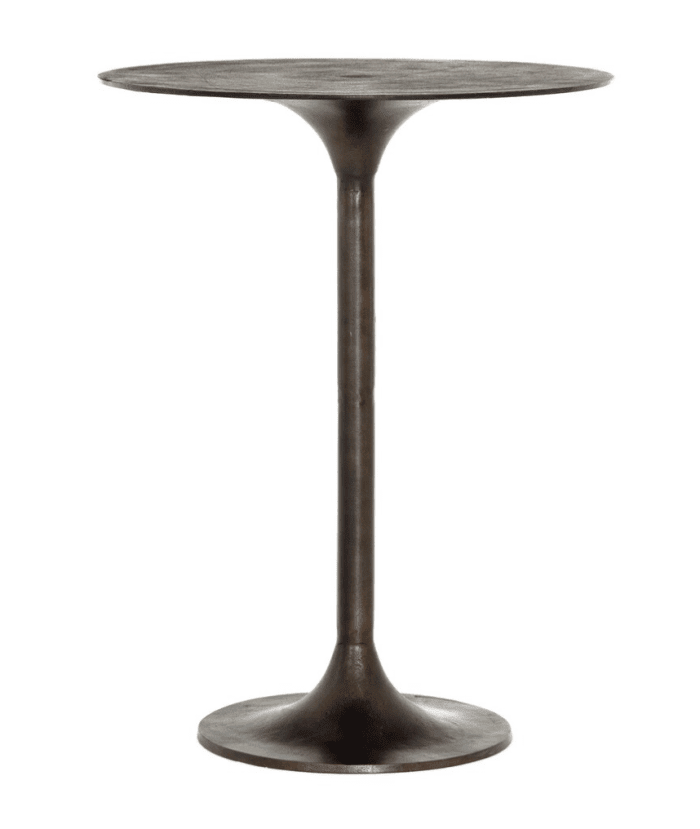 Simone Bar Table - Antique Rust